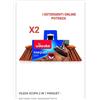 VILEDA SCOPA 2 IN 1 PER PARQUET PEZZI 2