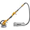 INGCO Levigatrice per Muro a Giraffa INGCO 1050W con Luce + 12 Dischi Abrasivi + Borsa