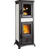 Nordica La Nordica Extraflame stufa a legna con forno Gemma elegance bianco 8,2kW 206 m³