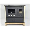 Prometey Cucina Stufa a Legna con Forno Ghisa Top - Praktic Lux Eco - 9.5 kw