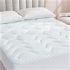 EHEYCIGA Topper 140x200, Memory Foam Topper Materasso Respirabile con Tasca Extr