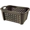 Tontarelli Cesta Portabiancheria Plastica 35 Litri colore Wenge' Tontarelli Arianna