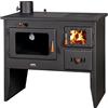 Prity Cucina Stufa a Legna Con caldaia interna sinistra - Prity W12 - 16 kw