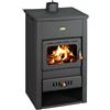Prity Stufa A Legna Camino Combustibile Solido recinzione in ghisa Prity K2CP 10 kw.