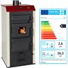 Prity Stufa a legna Con caldaia interna Prity NS 26 - 2.6 + 26.3 kW