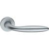 Frascio Maniglia Porta interna Moderno + Rossetta Zama Cromo Satinato Soft Frascio 40045