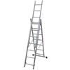 FACAL Scala Alluminio Telescopica 3 x 7 Gradini FACAL Altezza mt. 4,26 - SL200-3