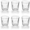 Guzzini - Gocce, Set 6 Bicchieri in Vetro Everyday, 250 ml, Trasparente