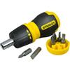 Stanley Giravite a Cricchetto Nano con Portainserti e 6 Inserti - 0-66-358 Stanley