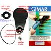 GIMAR LEVIGATRICE PIATTA ULTRA SOTTILE SOLO 13 mm spessore + cinghia OMAGGIO