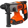 Black & Decker Trapano tassellatore martello a Batteria 18V 2.5 A/h BCD900E2K Black & Decker