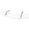 GIMI Stendibiancheria Balcone Gimi Acciaio/Resina 18mt 178x55x28cm Brezza 200