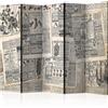 murando Paravento Parete Divisoria Interno Separatore Vintage 10 disegni m-B-0028-z-c