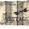 murando Paravento Parete Divisoria Interno Separatore Vintage 10 disegni m-B-0028-z-c