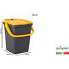 Ecoplast Pattumiera Ecoplus litri 35 Coperchio Giallo Ecoplast 527580