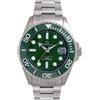 Lorenz Orologio Lorenz Full Titanium Automatic 030212CC diver's Watch Titanio Verde