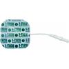 I-Tech Elettrodo per elettrostimolatore attacco Jack 2mm 4pz Grigio