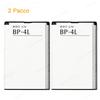 1/2 Pacco Nuova Batteria BP-4L Per Nokia N810 E6-00 6650 1500mAh Alta Qualita