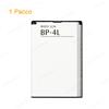 1/2 Pacco Nuova Batteria BP-4L Per Nokia N810 E6-00 6650 1500mAh Alta Qualita