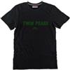 T-SHIRT Twin Peaks David Lynch Directed by uomo o donna regista nera cotone