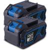 SCHEPPACH Starterkit con 2 batterie 20v 4.0Ah serie ixes Scheppach