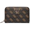 GUESS Moda Portafoglio GUESS LAUREL SLG Donna Marrone - SWQE8500140BNL