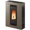 Cadel Stufa pellet 8,5kW LUCE PLUS 9 Light bronze 5 stelle Classe A+ 7023041