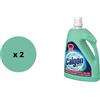 CALGON Gel Igienizzante Anticalcare per Lavatrice HYGIENE+ 3 IN 1 - 2,25L x 2pz