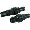 GASMIS Kit di Aspirazione per Pompe da Giardino, Accessori per Tubo di Aspirazione, Fai da te: Adattatore e Valvola di non Ritorno con Filtro 33,3 mm 1 - 1 pezzo
