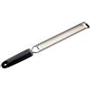 PIAZZA - Grattugia Formaggio Manuale in Acciaio Inox - Manico Antiscivolo 38.5cm - Lama Semi Fine 22x3.5cm - Ideale anche per Verdure, Limone, Mela, Patate, Carote, Agrumi