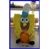Whitehouse Leisure SPONGEBOB Peluche BOB SPUGNA Versione CON PANINO HAMBURGHER Gigante 60cm
