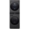 Lg Lavasciuga 12 + 10 Kg WASHTOWER WT1210BBF AI DD Platinum black classe AC