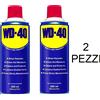 WD-40 2 X LUBRIFICANTE DETERGENTE SBLOCCANTE PROTETTIVO WD-40 SPRAY 200 ML MULTIUSO