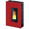 Pegaso Stufa pellet 7020034 MADISON 5 Slim Rosso