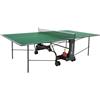 Garlando Tavolo da Ping Pong Challenge Indoor con ruote per interno Verde