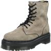 Dr. Martens Jadon - Anfibi Platform In Pelle Grigio - Donna Scarpe Stivaletti
