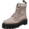 Dr. Martens Jadon Iii - Anfibi Platform In Pelle Pisa Beige - Donna Scarpe