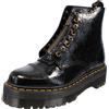 Dr. Martens Sinclair - Distressed Patent Nero - Donna Scarpe Stivaletti