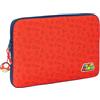 safta SUPER MARIO TRICK - Custodia per laptop da 15,6, zaino ideale per bambini di diverse età, confortevole e versatile, qualità e resistenza, 39,5 x 3,5 x 27,5 cm, blu scuro/rosso, M, Casual