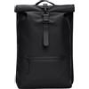 RAINS Zaino Rains modello Rolltop Rucksack Mini Unisex , impermeabile colore Nero