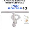 Sirio Antenna 4G ominidirezionale 360° da esterno INTERNET per router modem 4G