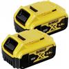 DeWalt DCB184P2-XJ 18V 5Ah set batterie Mod. DCB184P2-XJ EAN 5035048736012