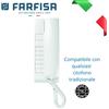 Urmet Citofono da interno Universale Farfisa Cornetta compatibile Urmet Bticino ecc