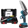 MINI MOTOSEGA+ Valigetta KIT Sega Elettrica 48 V 6" Seghetto Elettrico Portatile
