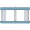 Geberit, Piastra di azionamento per cassette di risciacquo ad incasso Sigma 70 115.620.00.1, doppio scarico, personalizzabile, 115620001