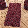 PETTI Artigiani Italiani - Telo Mare Microfibra, Asciugamano Mare o Piscina, Telo per Lettino Mare, Telo Mare Grande 90x180 cm, Telo Spiaggia, 100% Made in Italy, Righe Bordeaux