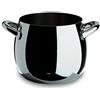 Non applicabile (TG. 22.5 cm) Alessi SG100/20 Mami Pentola in Acciaio Inossidabile 18/10 Lucido