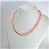COLLANA CORALLO ROSA PALLINI PRIMA SCELTA 5 mm CHIUSURA ORO GIALLO OGLN 0275