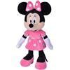 Simba Peluche Minnie Morbibo 60 cm con Abito Rosa a Pois Bianchi Disney Simba