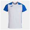Joma Joma102223.207.2XL T-Shirt a Maniche Corte Record II Bianco Royal
